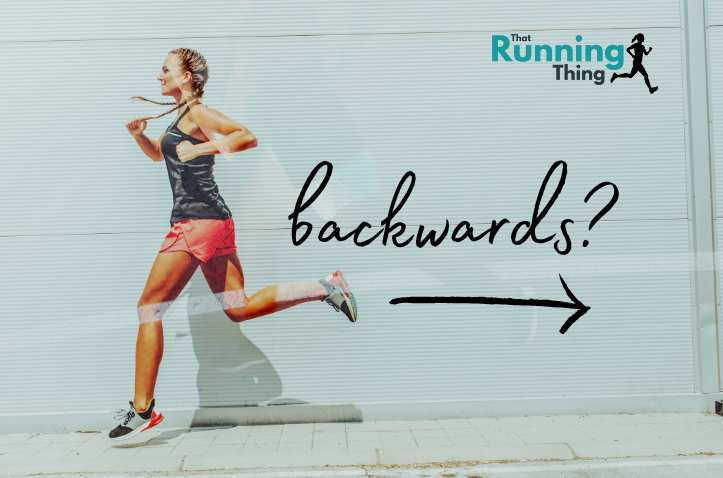 running backwards